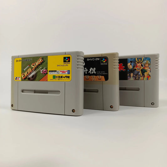 Lot de 3 jeux Super Famicom