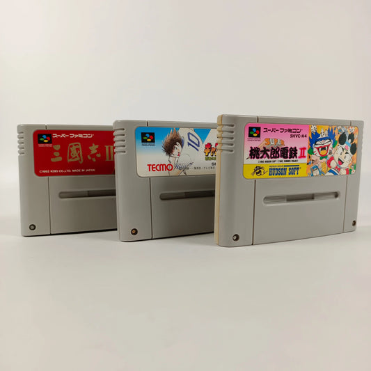 Lot de 3 jeux Super Famicom