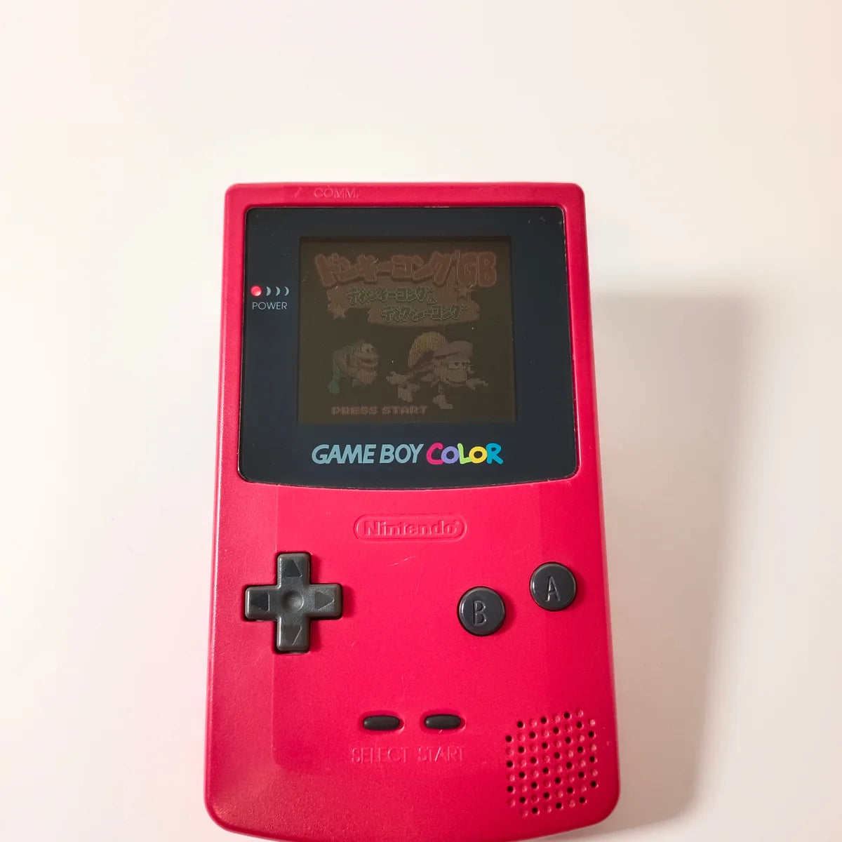 Console Nintendo Gameboy couleur GBC personnalisée avec écran