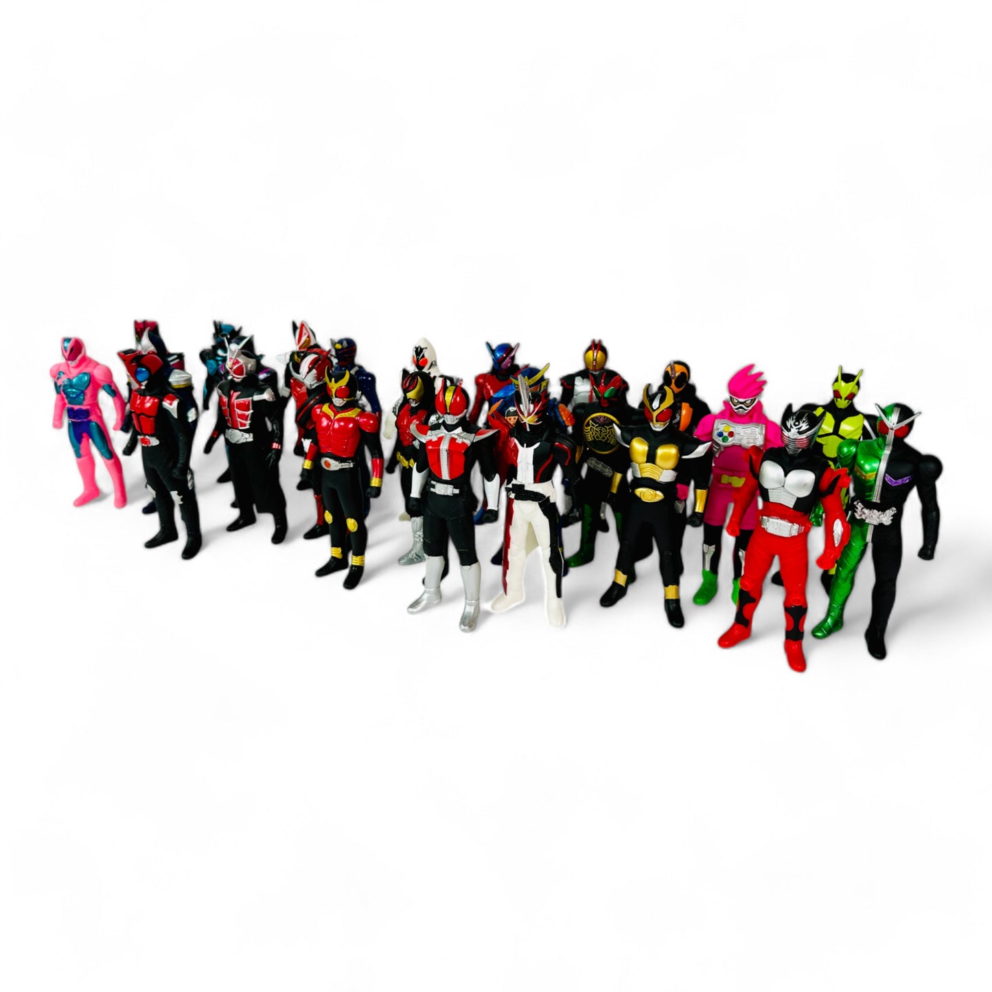 Lot de 25 figurines Kamen Rider