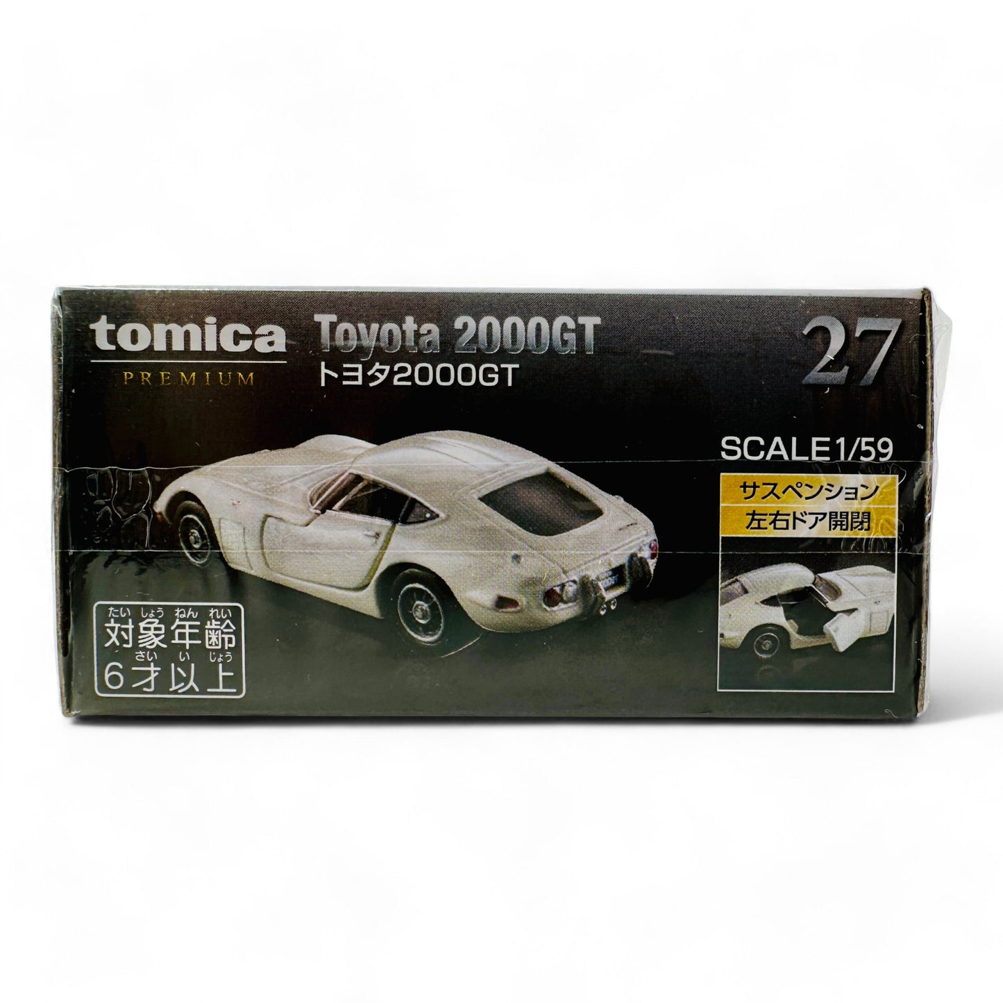 Takara Tomy Tomica premium 1/59 Toyota 2000GT No.27