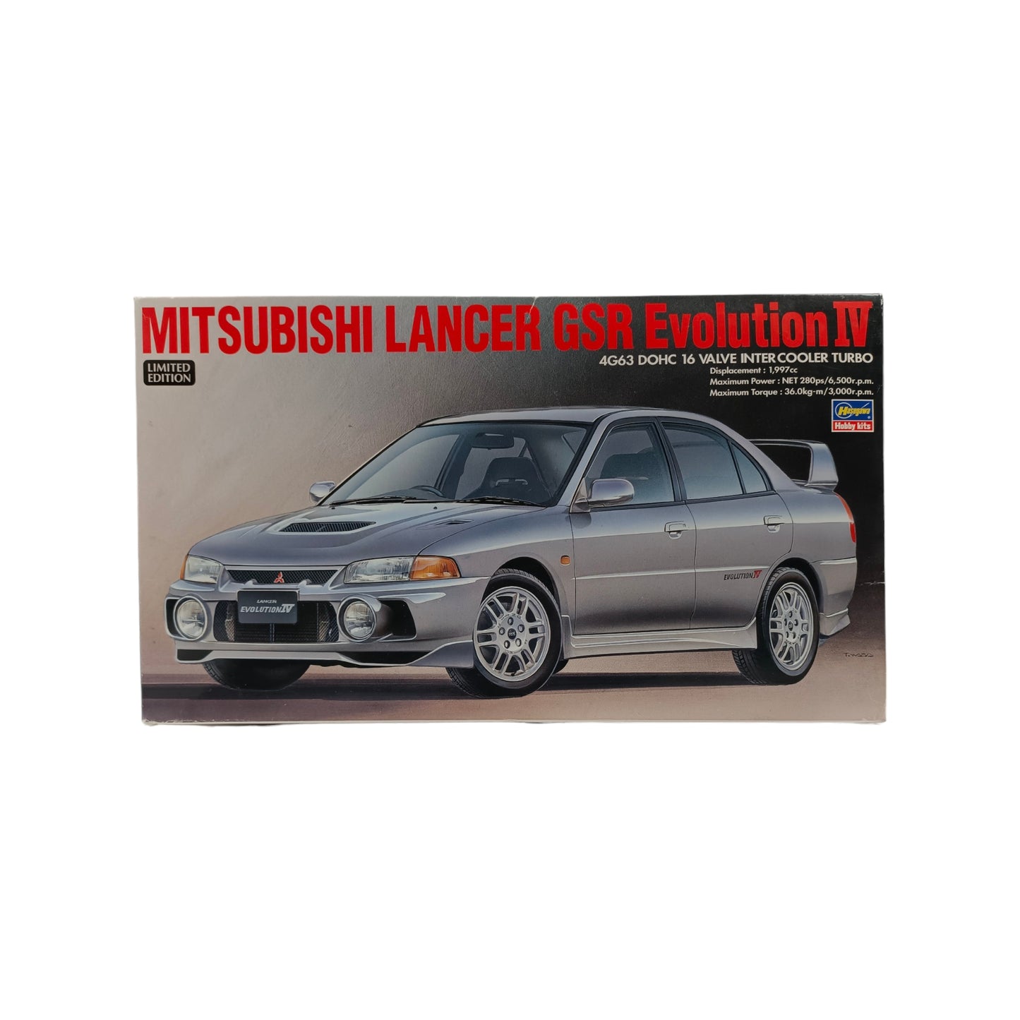 Mitsubishi Lancer GSR Evolution IV 1/24 - Hasegawa