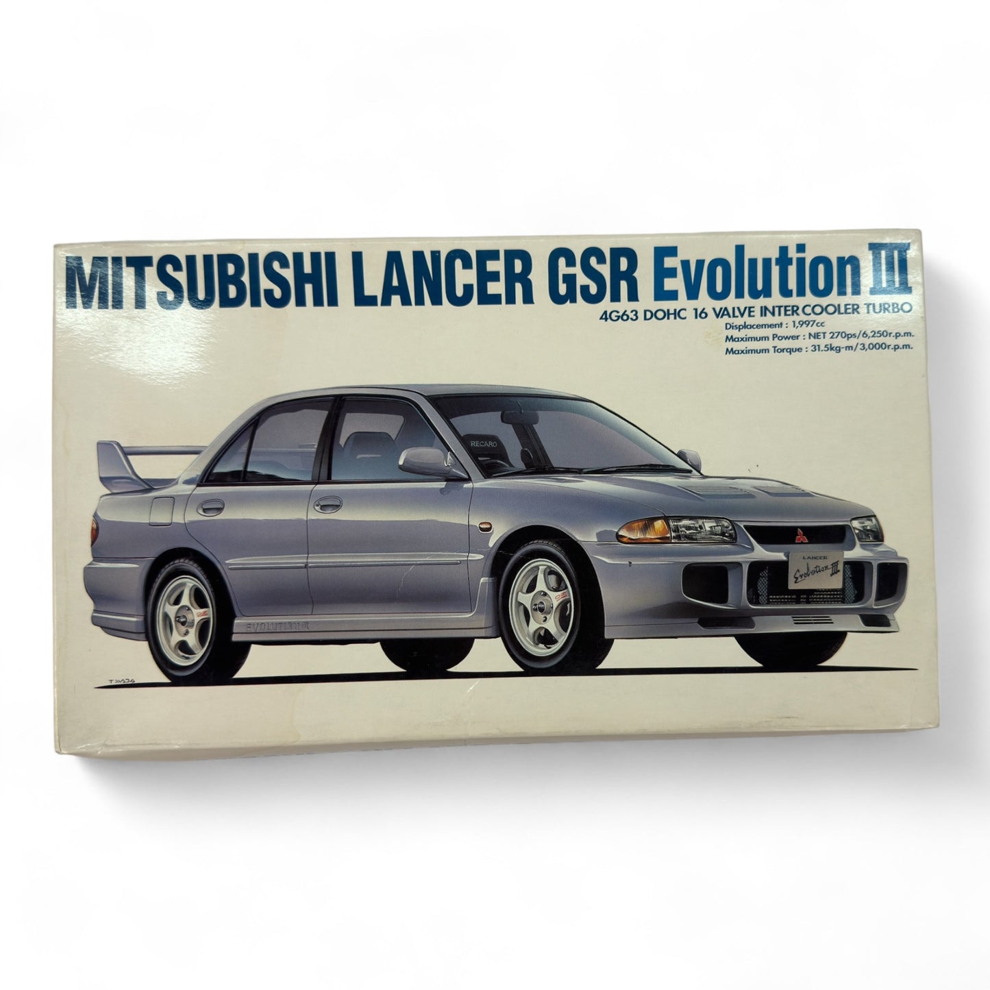 Mitsubishi Lancer GSR Evolution III 1/24 - Hasegawa