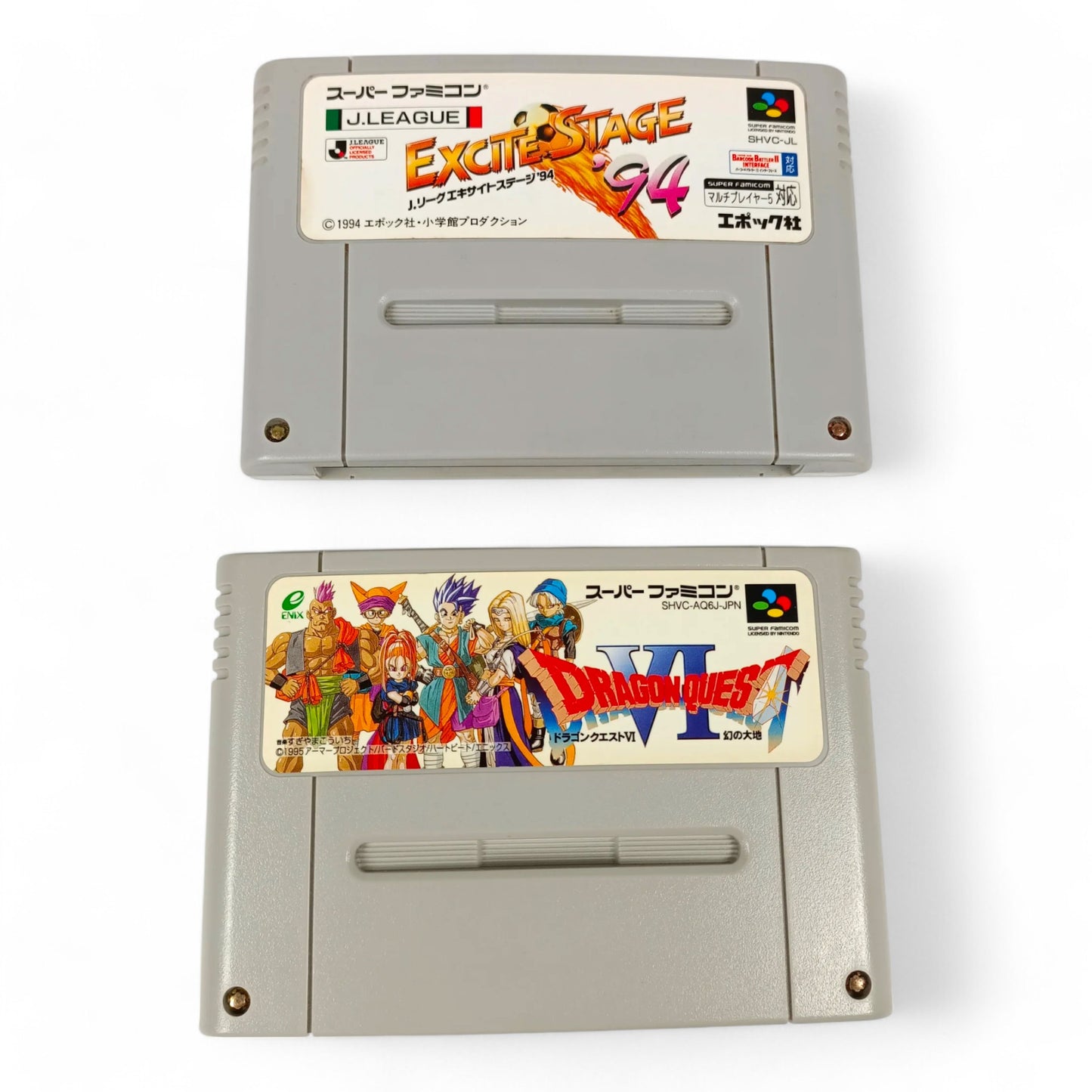 Lot de 2 jeux Super Famicom